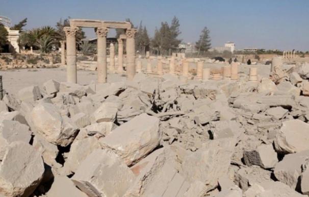ISIS demuestra con imágenes que quiere destrozar Palmira