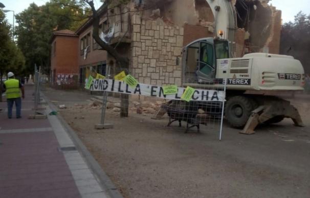 La Seguridad Social inicia el derribo del antiguo colegio San Juan de la Cruz, en Valladolid
