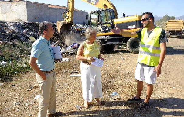 El Ayuntamiento de Málaga inicia trabajos de conservación y limpieza de residuos de los arroyos