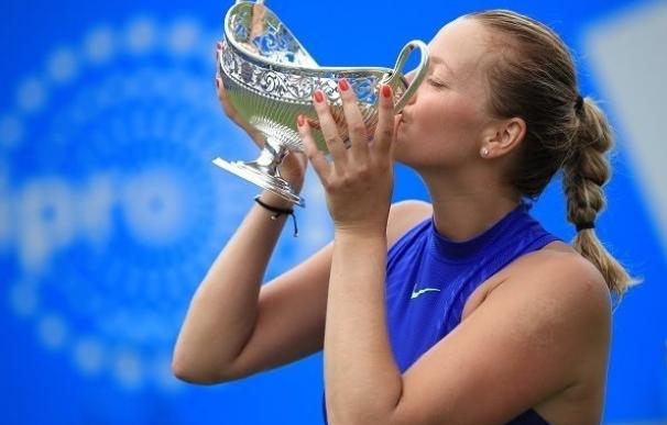 Kvitova se lleva su primer título de la temporada en Birmingham