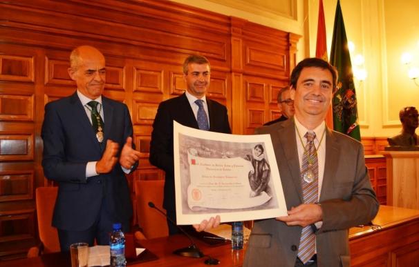 El empleado de la Diputación de Toledo Enrique García ingresa como nuevo académico numerario de la RABACHT