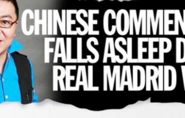 Un narrador chino, despedido por quedarse dormido en el Real Madrid-PSG.