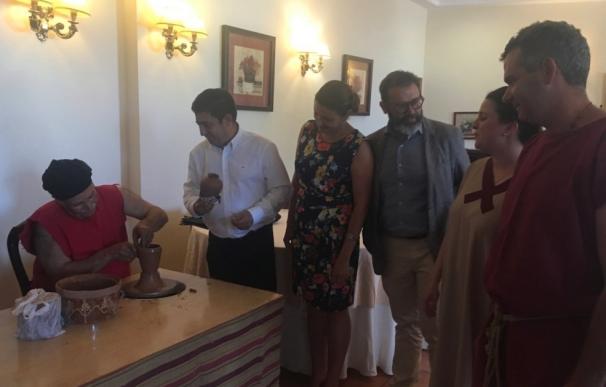 El presidente de la Diputación participa en la inauguración de unas Jornadas Gastronómicas Ibero-romanas