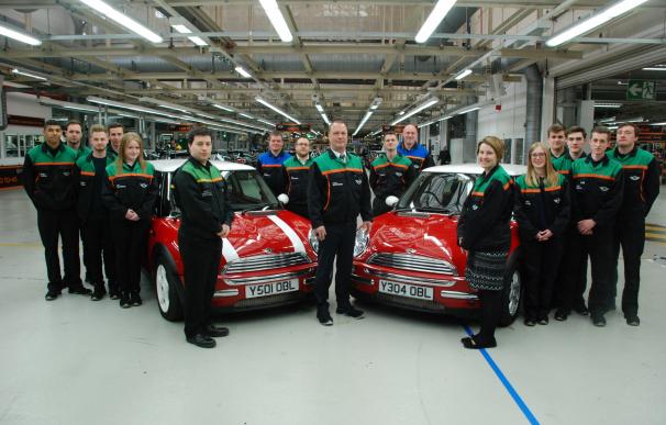 MINI supera los 2,5 millones de vehículos fabricados en su planta de Oxford tras 15 años de actividad
