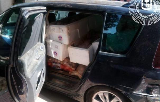 Intervenidos 2.200 kilos de alimentos en mal estado de un restaurante del barrio de Salamanca