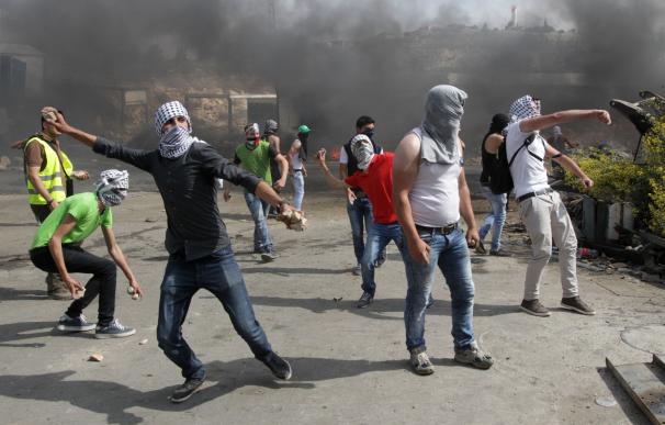 Los incidentes entre palestinos e israelíes no cesan.