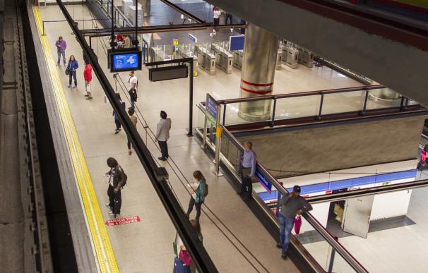 Este jueves prosigue la segunda jornada de huelga en Metro convocada por el sindicato de Maquinistas con mínimos del 66%