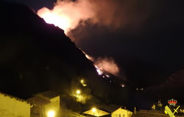 Asturias registró tres grandes incendios forestales en los primeros cinco meses del año
