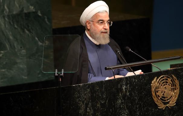 NEW YORK, NY - SEPTEMBER 28: Iran President Hassan
