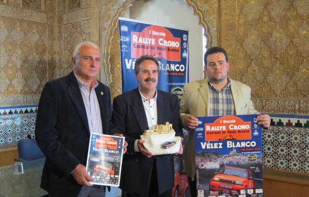 La primera edición del rallye crono 'Castillo de Vélez Blanco' se celebra el domingo