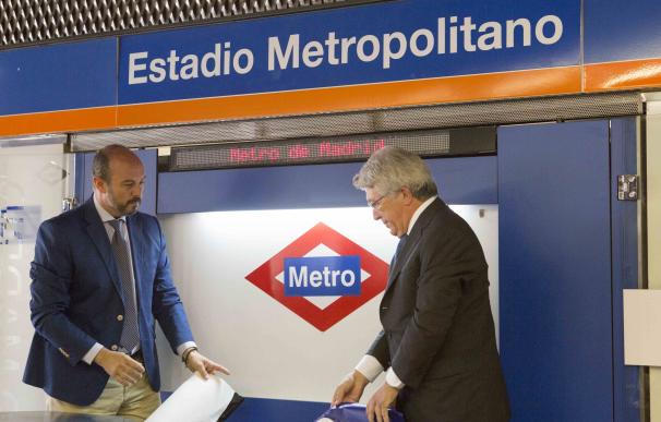 PSOE insta a Cifuentes a retirar los nombres franquistas de estaciones de Metro tras el cambio de Estadio Olímpico