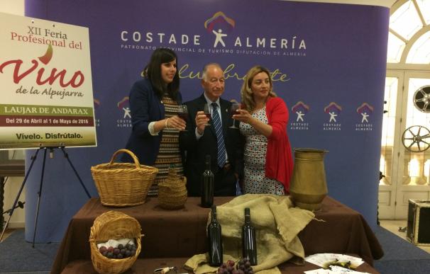 Laujar de Andarax celebra la XII Feria del Vino de la Alpujarra apostando por un perfil más profesional
