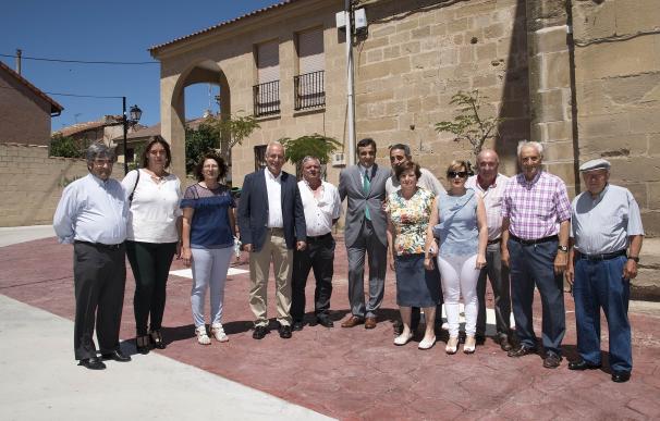 Ceniceros: "Tormantos es un nuevo ejemplo del esfuerzo del Gobierno de La Rioja para mejorar la vida en los pueblos"