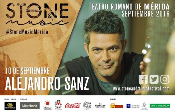 Quedan 50 entradas a la venta para el concierto de Alejandro Sanz en el teatro romano de Mérida el 10 de septiembre