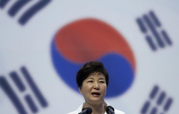 La presidenta de Corea del Sur, Geun-Hye