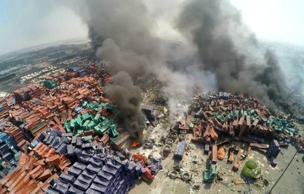 La catástrofe de Tianjin, en imágenes