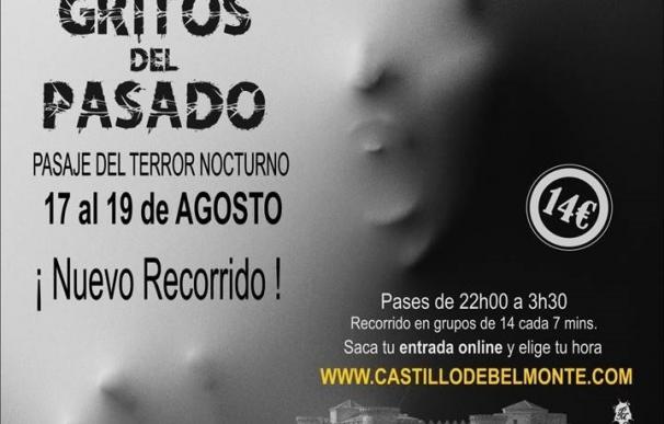 El pasaje del terror 'Gritos del Pasado' vuelve al Castillo de Belmonte (Cuenca) a partir del 17 de agosto