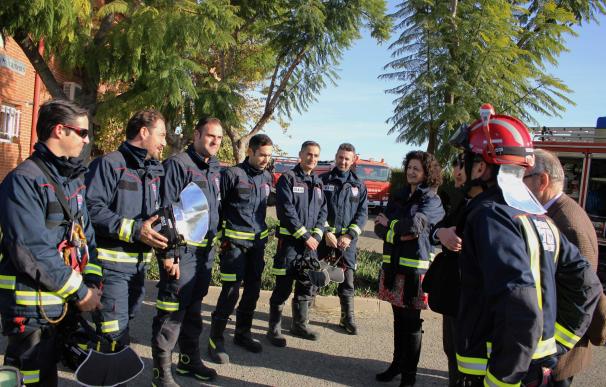 La Comunidad invierte 300.000 euros en equipos para los bomberos del Consorcio