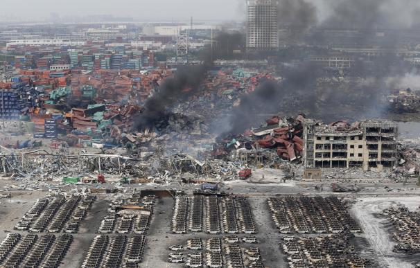 Aumenta a 114 muertos y 70 desaparecidos el balance de víctimas por las explosiones de Tianjin