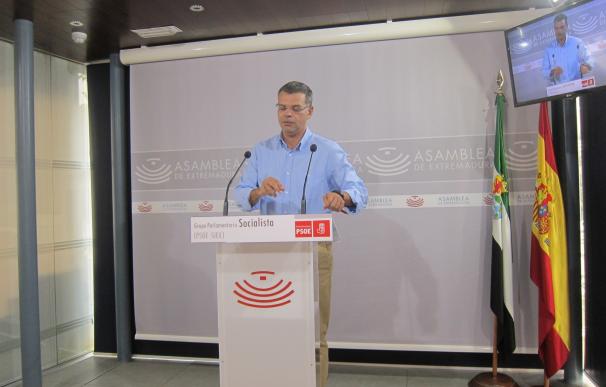 El PSOE aboga por seguir "en la senda" que ha permitido que Extremadura "vuelva a las cifras de 2010"