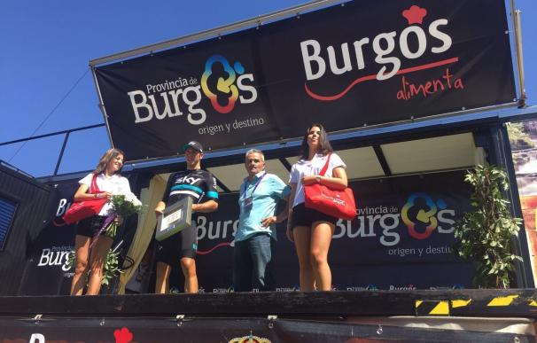 El holandés Van Poppel (Sky), vencedor de la primera etapa de la Vuelta a Burgos