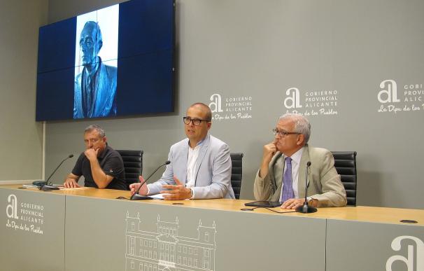La Diputación de Alicante rueda un documental sobre Azorín por el 50 aniversario de su muerte
