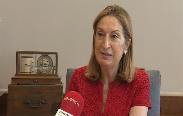Ana Pastor: "No nos podemos permitir dar pasos hacia atrás y eso significa el apoyo mayoritario al PP"