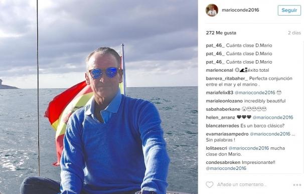 Mario Conde disfruta de sus vacaciones, entre el mar y la montaña, un mes después de salir de prisión