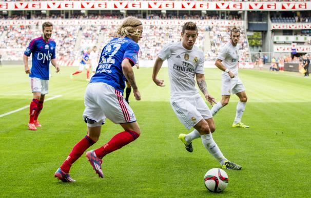 Empate sin goles entre Valerenga y Real Madrid.