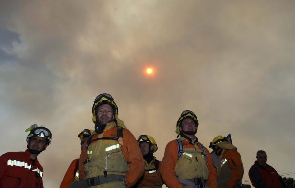 Controlado el incendio en Nuévalos que ha quemado 8,3 hectáreas de pinar y matorral