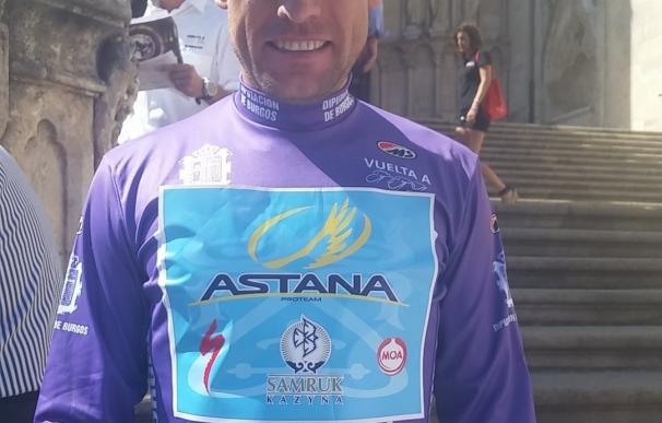 Gruzdev, nuevo líder de la Vuelta a Burgos tras el triunfo del Astana en la crono por equipos