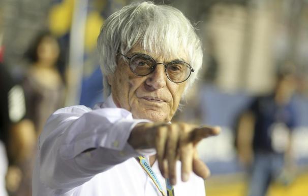 No queremos gente pidiendo limosna en la Fórmula Uno, dice Ecclestone