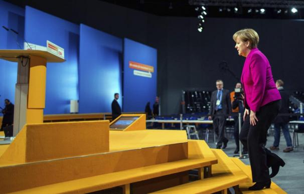 La CDU de Merkel, ante un congreso de fidelidad casi absoluta a su líder