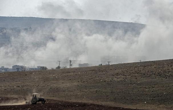 Mueren 50 yihadistas y 23 combatientes kurdos y rebeldes en Kobani