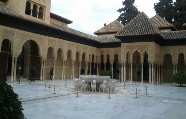 Junta andaluza realiza obras de emergencia en las galerías del Patio de Los Leones de la Alhambra