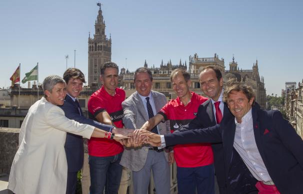 Indurain, Abel Antón y Belmonte formarán equipo en la Santander Triathlon Series Sevilla