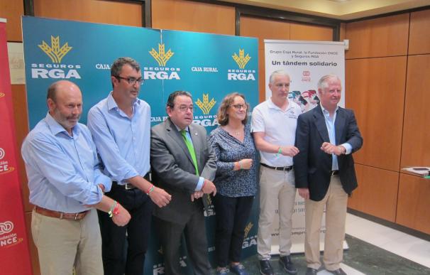 Caja Rural y Seguros RGA se unen a Fundación Once para la inclusión laboral de los deportistas con discapacidad