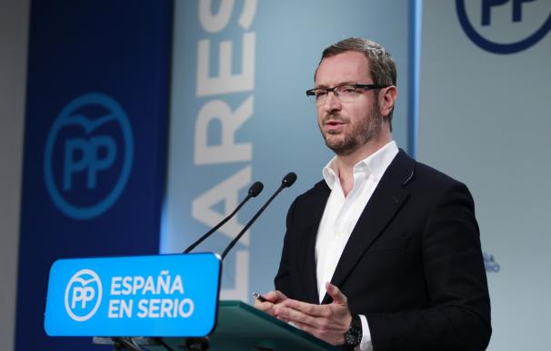 Maroto insta a Sánchez a desvelar cuál es su alternativa a Rajoy si no quiere terceras elecciones