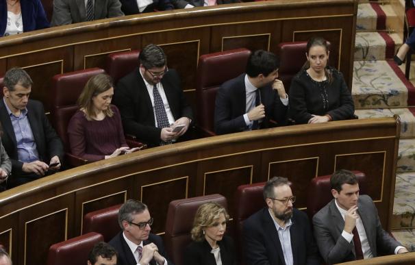 Ciudadanos critica el discurso "plano" de Rajoy, sin fe en su investidura: ¿Y si no se lo cree él, quién se lo creerá?