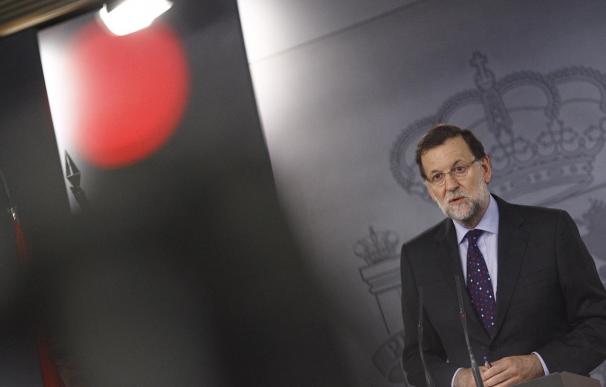 Rajoy defiende ante Cameron, Merkel y Hollande una política de inmigración europea "global"