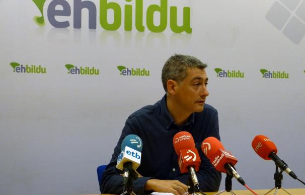 EH Bildu dice que el comunicado de ETA debe hacer reflexionar y reclama "cobertura institucional" para ayudar al desarme