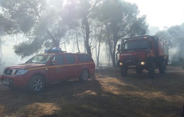El Gobierno de Aragón da por extinguido el incendio de Zuera, que ha calcinado 114 hectáreas