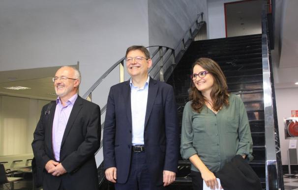 PSPV, Compromís y Podemos acuerdan crear una comisión de diálogo para formar gobierno en Valencia