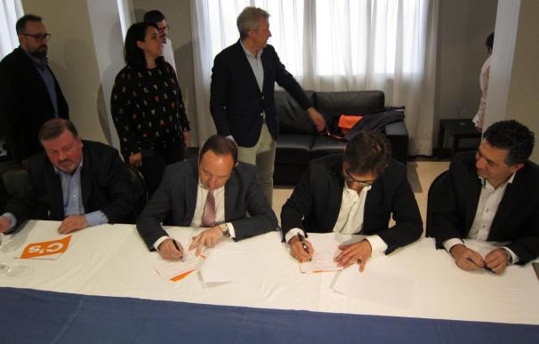 PP y C's firman en La Rioja un acuerdo de regeneración que abre la puerta a un pacto de gobierno