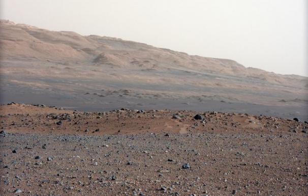 La NASA intentó reproducir el escenario de Marte.
