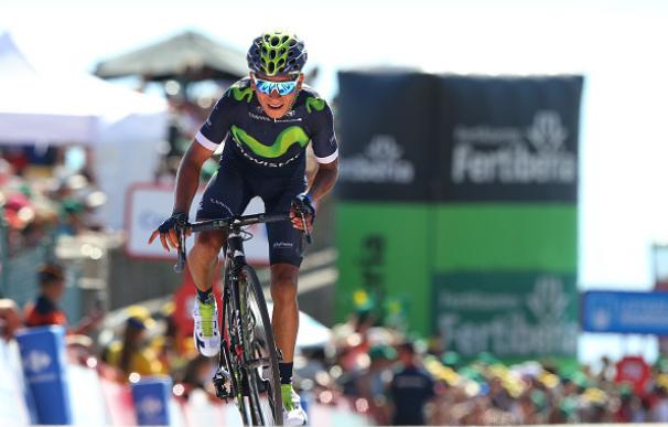 Quintana se coloca líder en La Camperona y Contador se reengancha a base de raza
