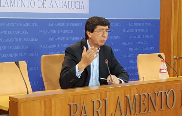 Marín saluda la propuesta de Moreno y que el PP-A "haya vuelto a la senda del diálogo con C's"