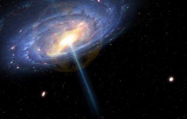 El centro de la Vía Láctea sufrió un reventón hace 6 millones de años