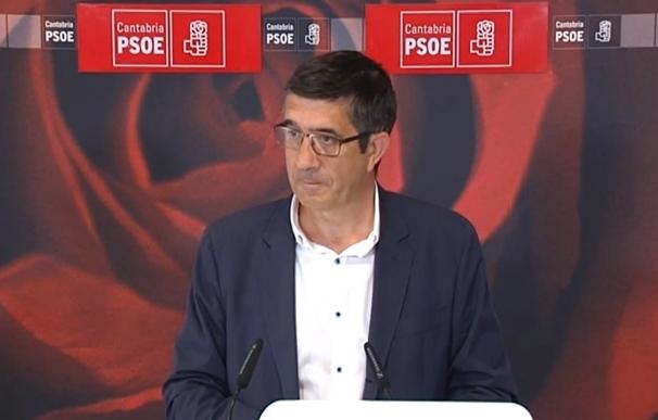 Patxi López dice que "no hay nada" que haga cambiar el 'no' de PSOE a Rajoy porque sería "una irresponsabilidad"