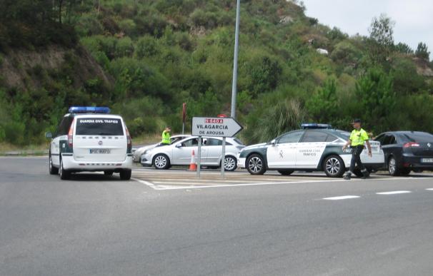 Tráfico detecta a 170 conductores tras consumir alcohol o drogas en el dispositivo en la Fiesta del Agua en Vilagarcía